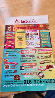 Menu photo 1 Pizza Twist Sacramento, CA