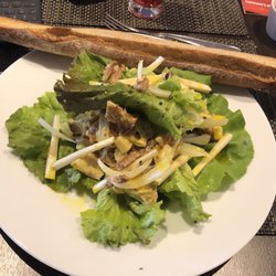Le Bistro Limousin - Copieux et peut-être même trop ! MAIS... cette opulence n'est pas une réussite... Trop d'oignon, trop de gras !