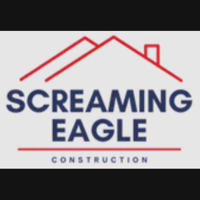 Screaming Eagle Construction Logo
