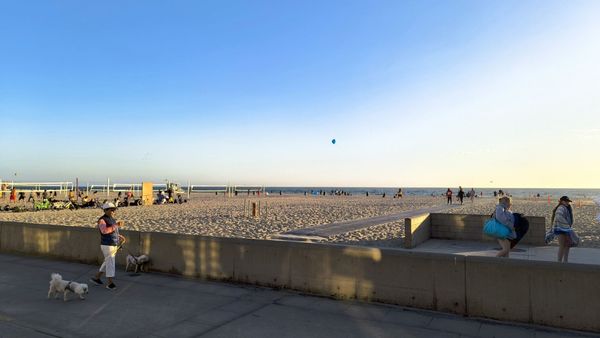 Hermosa Beach Pier by null