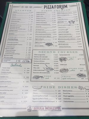 Menu photo 6 Pizza Forum Rome, RM