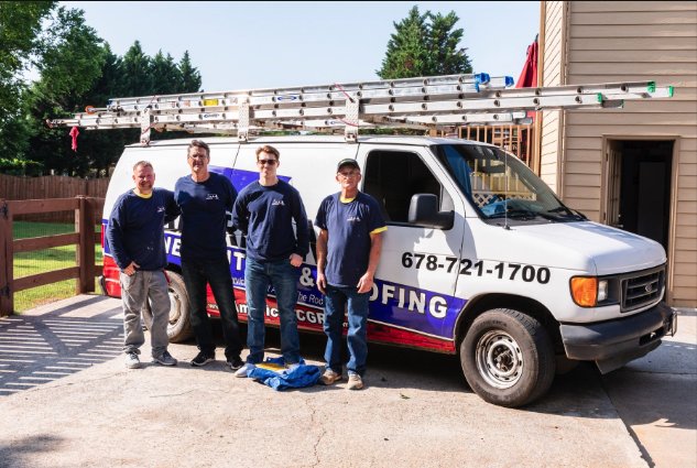 Slide of American Chimney, Gutter and Roofing