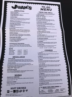 Menu photo 7 Juan Tequilas Waveland, MS Menu photo 7 Juan Tequilas Waveland, MS