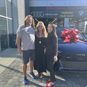 McKenna Audi - Joanna with us and our new Q5. - Auto Repair Near Me - Norwalk, California McKenna Audi - Joanna with us and our new Q5. - Auto Repair Near Me - Norwalk, California