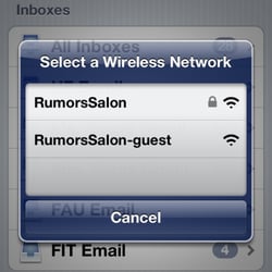 Rumors Hair Salon - They also have free wifi here. Getting my nails done and my work done.