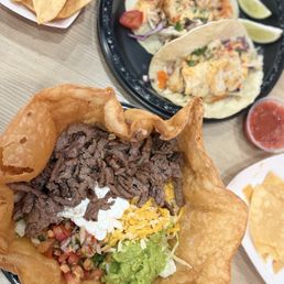 Big Shell Asada Taco Saladsalad Big Shell Asada Taco Saladsalad