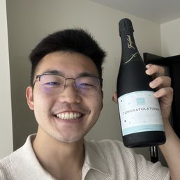 Celebration champagne @ end of treatment! Celebration champagne @ end of treatment!