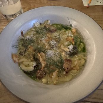 Campfire - Mushroom Cavatelli - New American Near Me - Carlsbad, California Campfire - Mushroom Cavatelli - New American Near Me - Carlsbad, California