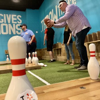 Throw Nation - Knock them down any way you can. - Axe Throwing Near Me - Dublin, Ohio