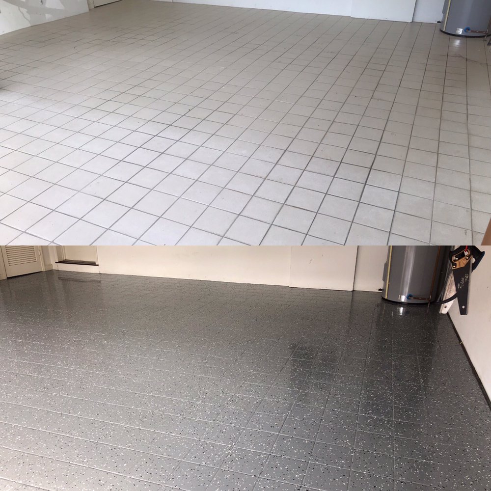 Epoxy Over Tile Flooring Yelp