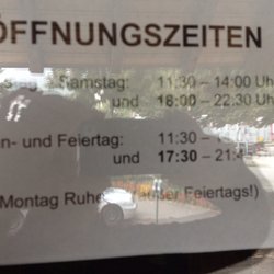 Restaurant Rostica - Montags Ruhetag!