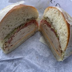 B & J Market - Buffalo chicken & American cheese, all the way