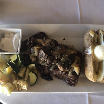 The Branding Iron - 14oz ribeye steak - Lounges Near Me - Merced, California