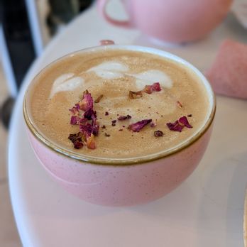 Rose Cafe - Rose cardamom latte - Breakfast & Brunch Near Me - Oceanside, California
