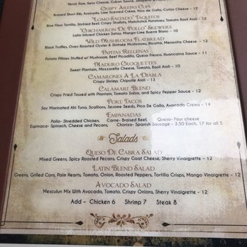 Blend Astoria - Menù - Latin American Near Me - Astoria, New York Blend Astoria - Menù - Latin American Near Me - Astoria, New York