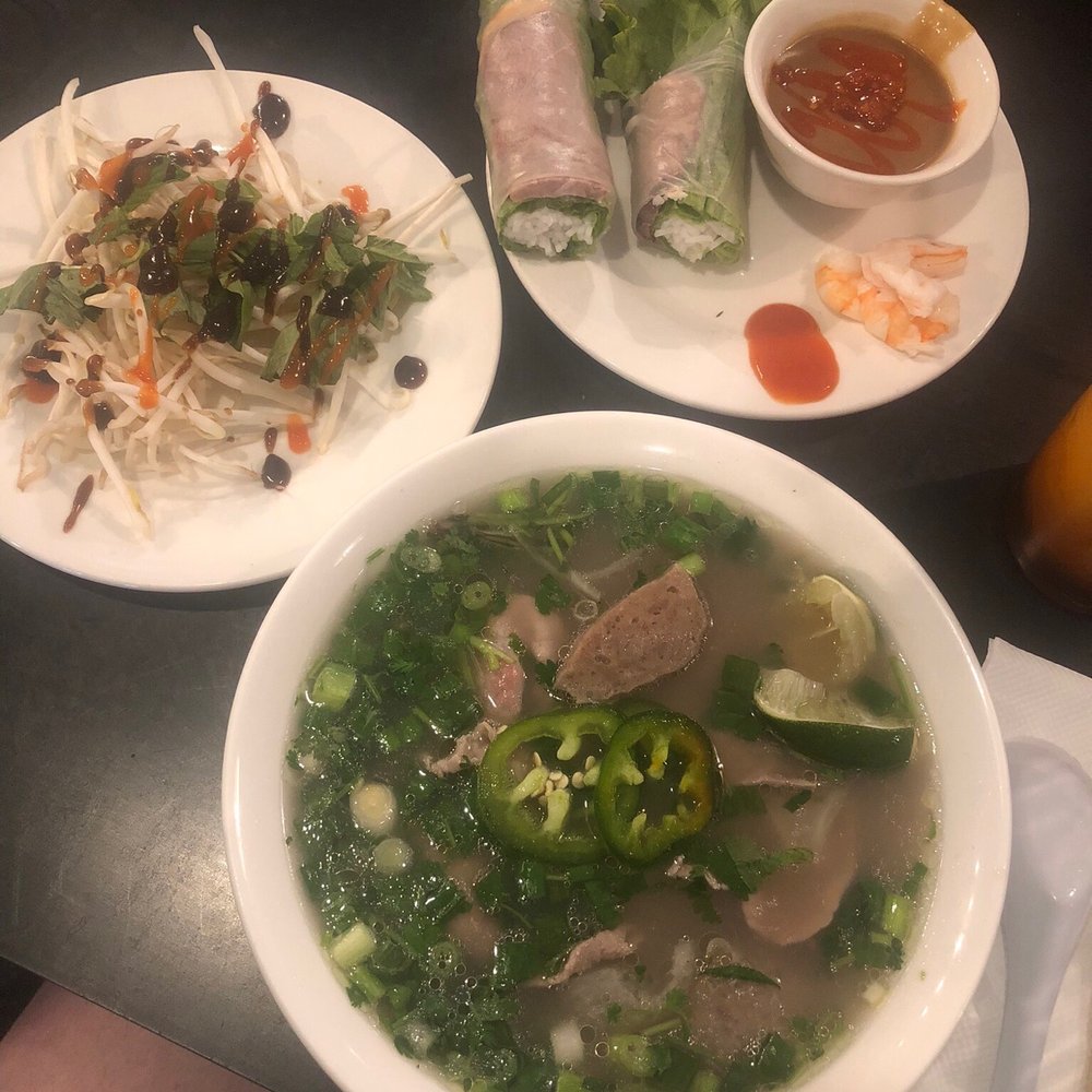 Pho Real - Steak and meat ball pho, Chinese bbq pork and shrimp spring roll. - Vietnamese Near Me - Enumclaw, Washington Pho Real - Steak and meat ball pho, Chinese bbq pork and shrimp spring roll. - Vietnamese Near Me - Enumclaw, Washington