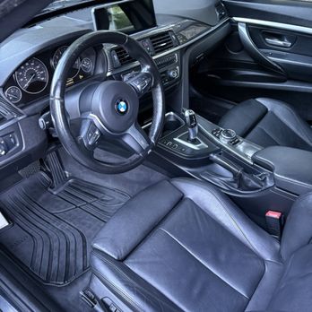 All 4 Class - BMW 328IGT interior cleaning - Auto Detailing Near Me