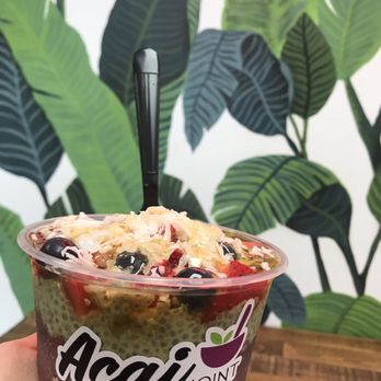 Acai Joint - Baldwin Park - Acai, matcha chia pudding, blueberries, strawberries, coconut flakes and honey - Acai Bowls Near Me - Baldwin Park, California Acai Joint - Baldwin Park - Acai, matcha chia pudding, blueberries, strawberries, coconut flakes and honey - Acai Bowls Near Me - Baldwin Park, California
