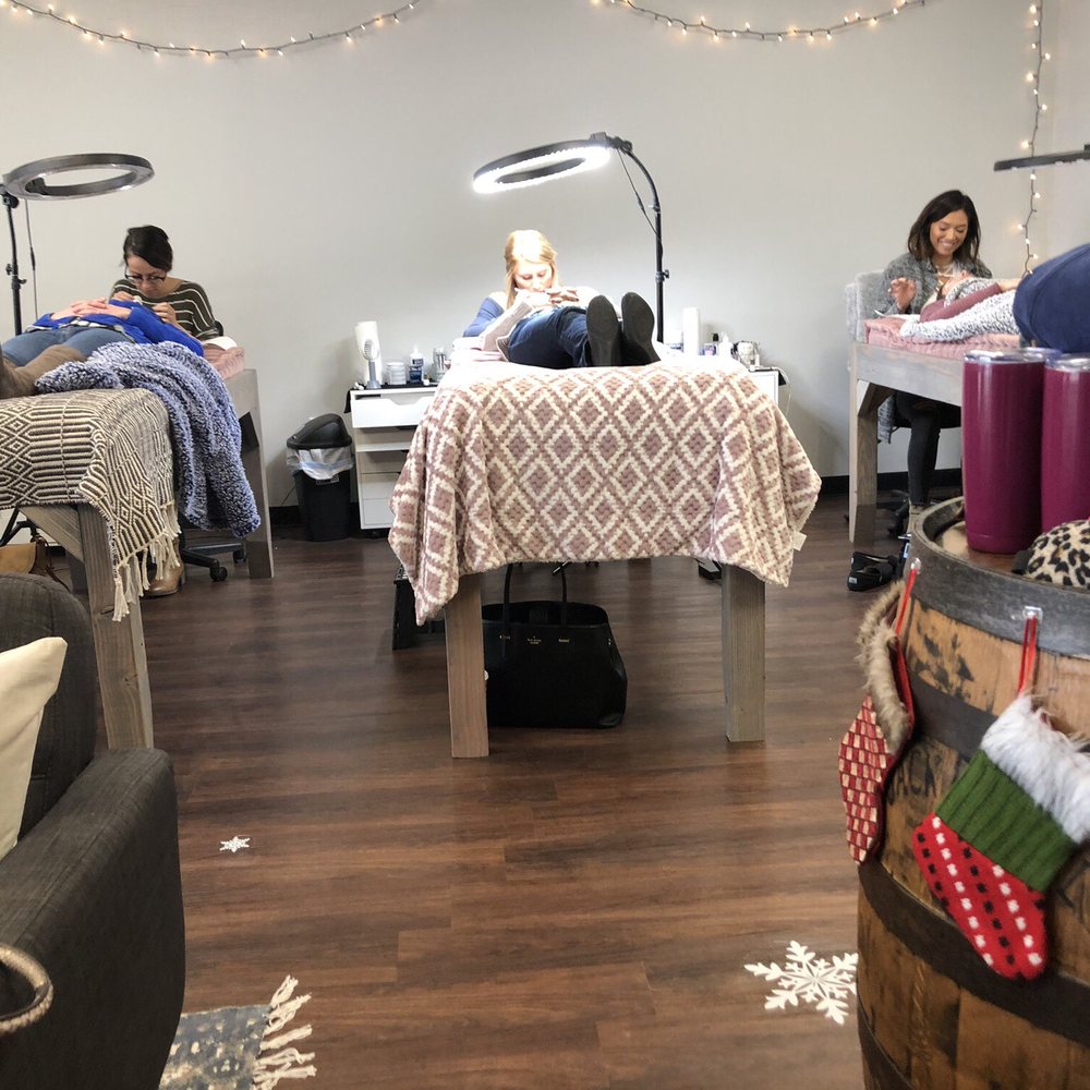 The Lash Room and Boutique - Ladies at work - Eyelash Service Near Me - Broken Arrow, Oklahoma The Lash Room and Boutique - Ladies at work - Eyelash Service Near Me - Broken Arrow, Oklahoma