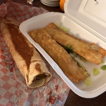 Aleppo Grill - Chicken Shawarma Pita Wrap - Middle Eastern Near Me - Burbank, California