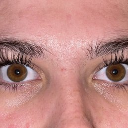 When I first got them done, patchy and not all the way out to the inside and outside corners