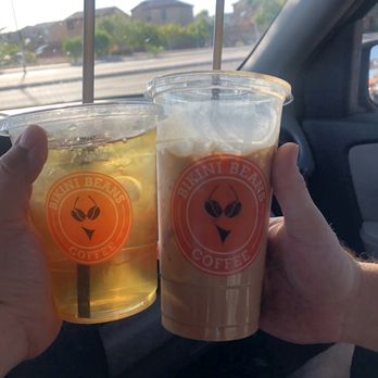 Bikini Beans Coffee - Green tea and iced nude latte - Coffee & Tea Near Me - Peoria, Arizona Bikini Beans Coffee - Green tea and iced nude latte - Coffee & Tea Near Me - Peoria, Arizona