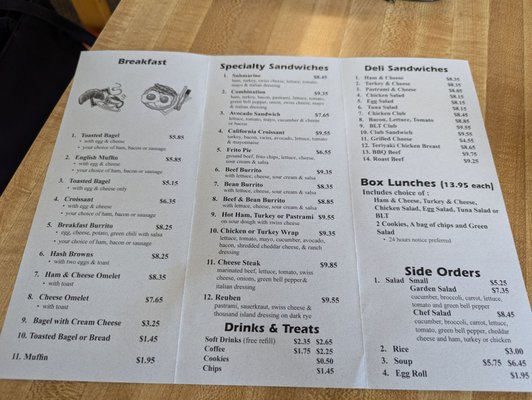 Menu photo 2 Dry Creek Deli Restaurant Centennial, CO Menu photo 2 Dry Creek Deli Restaurant Centennial, CO