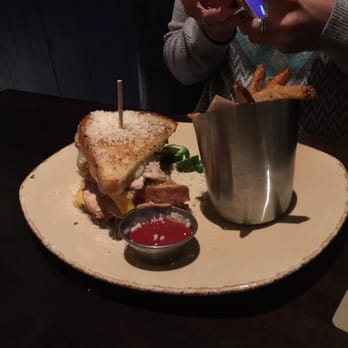 The General Public - Green chili grilled cheese. Add chicken. Perfect for a cold damp night! - New American Near Me - San Antonio, Texas The General Public - Green chili grilled cheese. Add chicken. Perfect for a cold damp night! - New American Near Me - San Antonio, Texas