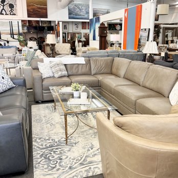 Consign Design - Leather designed area - Home Decor Near Me - Rancho Mirage, California