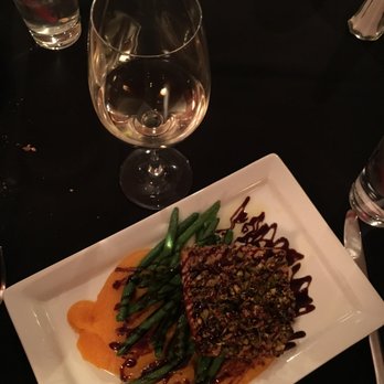Alfio's Buon Cibo - Pistachio crusted salmon - Italian Near Me - Cincinnati, Ohio Alfio's Buon Cibo - Pistachio crusted salmon - Italian Near Me - Cincinnati, Ohio