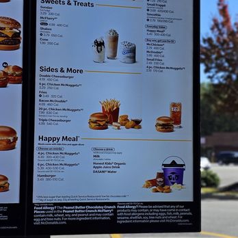 McDonald's - Menu - Fast Food Near Me - Yanceyville, North Carolina McDonald's - Menu - Fast Food Near Me - Yanceyville, North Carolina