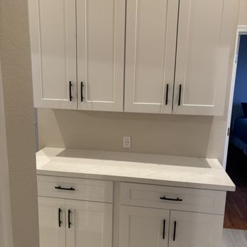 Legacy Construction & Landscape - Hall cabinetry replaced existing outdated - Flooring Near Me