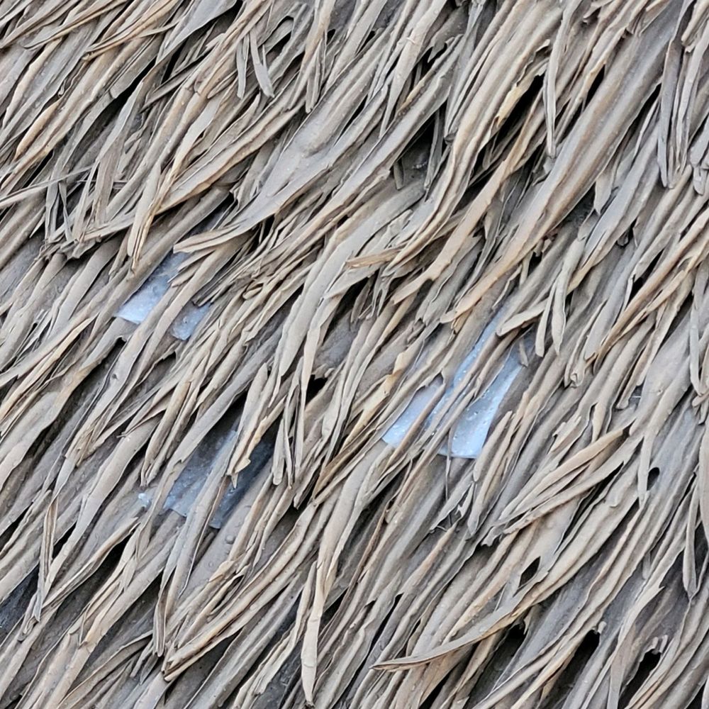 Palapas Texas - White plastic that company refused to cover up. It's hard plastic that's stuck in there. Cannot hide without more thatch. - General Contractors Near Me - Houston, Texas Palapas Texas - White plastic that company refused to cover up. It's hard plastic that's stuck in there. Cannot hide without more thatch. - General Contractors Near Me - Houston, Texas