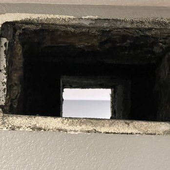 Austin Breeze - Another air duct with mold before cleaning and sanitizing - Chimney Sweeps Near Me Austin Breeze - Another air duct with mold before cleaning and sanitizing - Chimney Sweeps Near Me