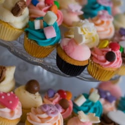 Lavender Cupcakes - Mini Cupcake Selection
