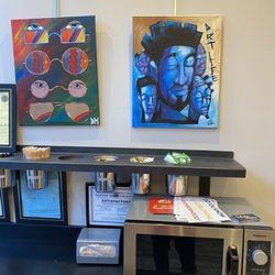 Sweetwaters Coffee & Tea - Microwave area