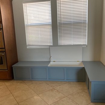 Pristine Painting - Seating and storage bench - Painters Near Me Pristine Painting - Seating and storage bench - Painters Near Me