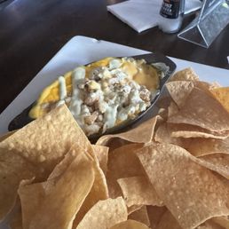 This is the crab queso. Are you kidding me!? Look at all the crab. OMG. This is the crab queso. Are you kidding me!? Look at all the crab. OMG.
