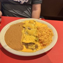 La Casona - Wharton - Beef enchiladas.