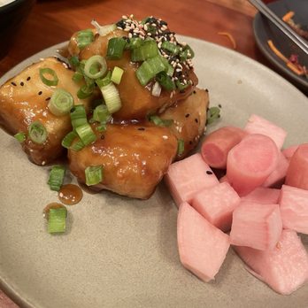 Miss Kim - Soy Glaze Tofu - Korean Near Me - Ann Arbor, Michigan Miss Kim - Soy Glaze Tofu - Korean Near Me - Ann Arbor, Michigan