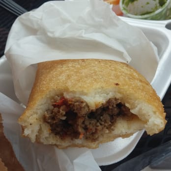 Arrechissimo Restaurant - Ground beef empanada...yum!! - Venezuelan Near Me - Cincinnati, Ohio Arrechissimo Restaurant - Ground beef empanada...yum!! - Venezuelan Near Me - Cincinnati, Ohio