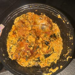 Samoha African Cuisine - Dry Egusi!