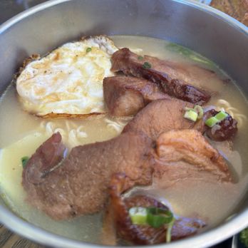 Cafe Kazka - Roasted BBQ Black Iberian Pork Noodle Soup - Juice Bars & Smoothies Near Me - Foster City, California