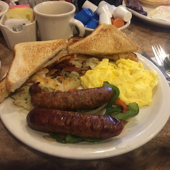 Crackers & Co. Cafe - Chicken Sausage Breakfast. Da Bomb!!!! - American Near Me - Mesa, Arizona Crackers & Co. Cafe - Chicken Sausage Breakfast. Da Bomb!!!! - American Near Me - Mesa, Arizona