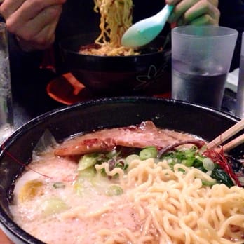 Ramen Seas - #3, Tonkotsu Ramen. The broth was creamy in a very satisfying way and was full of a rich, garlic flavor which I absolutely loved - Ramen Near Me - Sunnyvale, California Ramen Seas - #3, Tonkotsu Ramen. The broth was creamy in a very satisfying way and was full of a rich, garlic flavor which I absolutely loved - Ramen Near Me - Sunnyvale, California