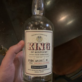 The Stave - Empty King of Kentucky bottle they said I was given the last pour of - Southern Near Me - Frankfort, Kentucky The Stave - Empty King of Kentucky bottle they said I was given the last pour of - Southern Near Me - Frankfort, Kentucky