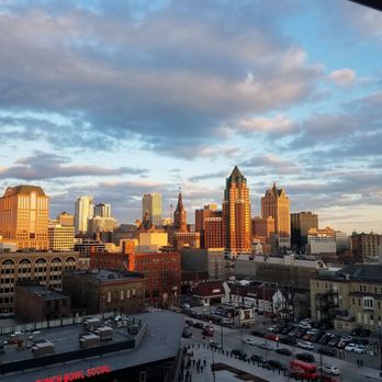 Fiserv Forum - View from the top patio of MKE. - Stadiums & Arenas Near Me - Milwaukee, Wisconsin Fiserv Forum - View from the top patio of MKE. - Stadiums & Arenas Near Me - Milwaukee, Wisconsin