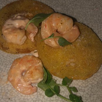 Virtue Restaurant - Fried Green Tomato with shrimp - Southern Near Me - Chicago, Illinois