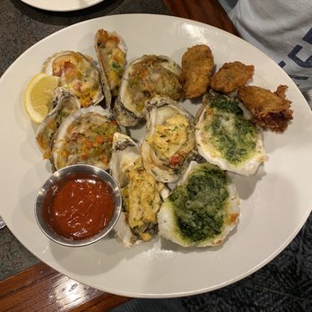 Fish Whistle - Oyster Sampler - Bars Near Me - Georgetown, Maryland