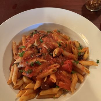 Tutto Italiano - Penne Arrabbiata- marinara sauce with olives . It came pepper, I requested not hot pepper. Homemade sauce, it was perfect - Pizza Near Me - Stuart, Florida Tutto Italiano - Penne Arrabbiata- marinara sauce with olives . It came pepper, I requested not hot pepper. Homemade sauce, it was perfect - Pizza Near Me - Stuart, Florida